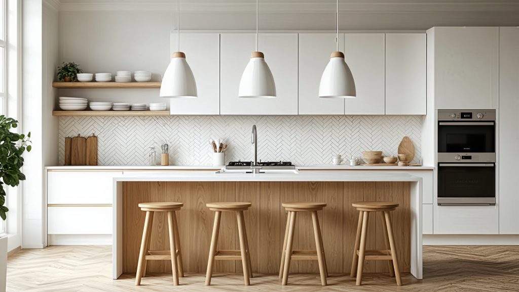 Scandinavian Minimalist Kitchen